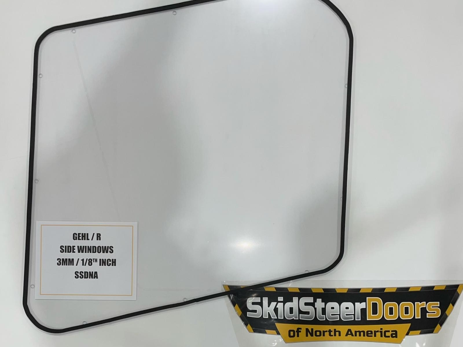 GEHL R / RT Side Panel Window (Set)