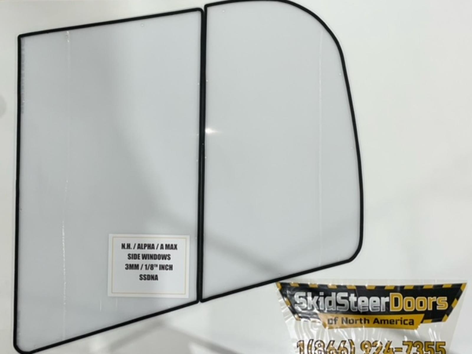 New Holland Alpha MAX Side Panel Window (Set)